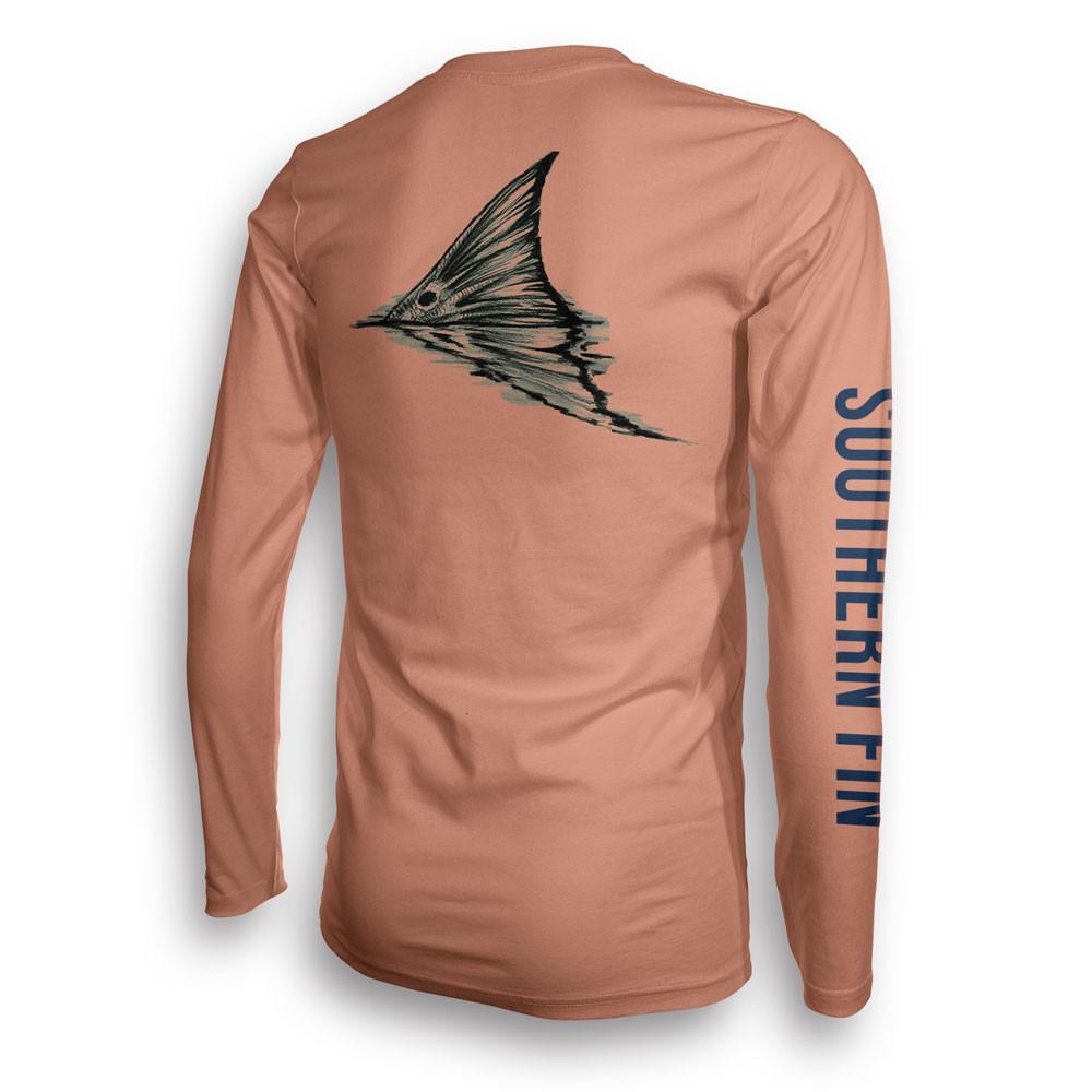 Southern Fin Apparel UPF UV 50+ Lightweight Performance Fishing Hoodie  Shirt for Men and Women