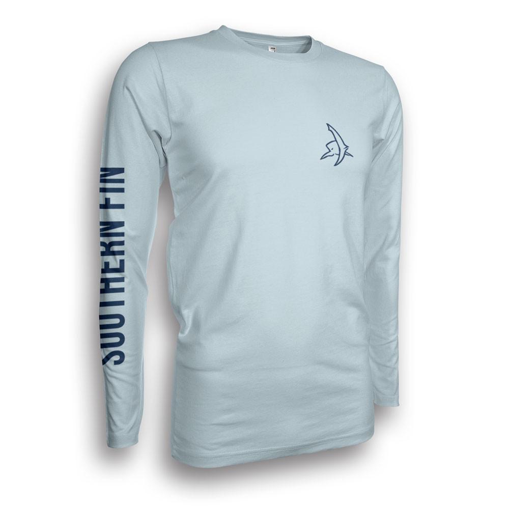 Sailfish Long Sleeve Fishing Shirt // Grey – Fin & Fly